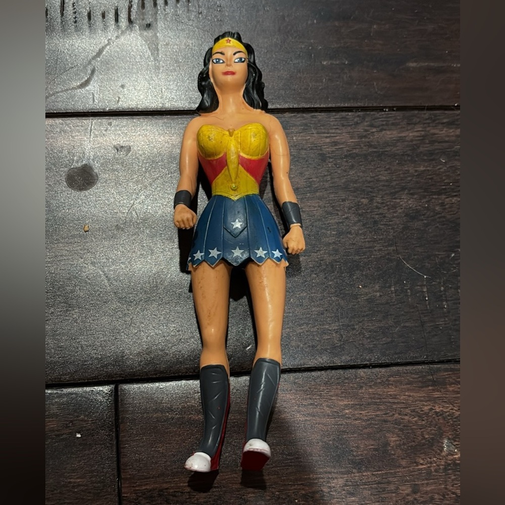 Red and Yellow Action Figure Playset